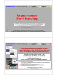 Asynchronous Event Handling