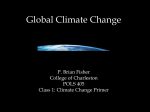 Climate Change Primer - Brian Fisher