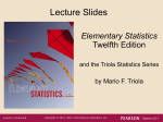 Elementary Statistics 12e