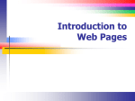 IS360IntroductionToWebPages