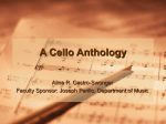 A Cello Anthology - DigitalCommons@URI