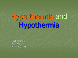 Basics Thermias Dr Chow 2011