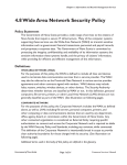 4.8 Wide Area Network Security Policy