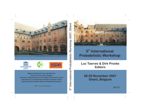 5 International Probabilistic Workshop acco