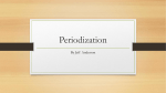 Periodization - be historical