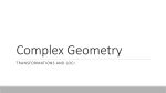 Complex Geometry - Aaron Stockdill