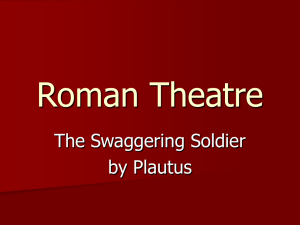 Roman Theatre - CAI Teachers