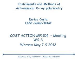 Instruments and Methods of Astrophysical X-ray