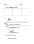 Chapter 44 Name: Compare/Contrast population density and