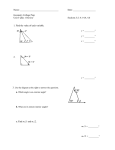 Name: Date: Geometry College Prep Unit 3 Quiz 1 Review Sections