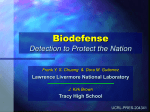 Biodefense: Detection to Protect the Nation - Bio-Rad