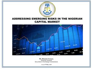 addressing emerging risks in the nigerian