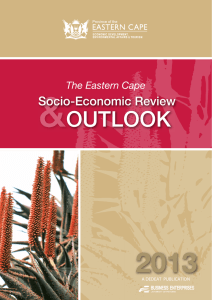 e Eastern Cape Socio-Economic Review and Outlook 2013