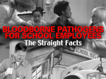 Bloodborne Pathogens for School Employees: The Straight Facts