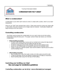 Condensation Fact Sheet
