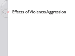 Effects of Violence/Aggression