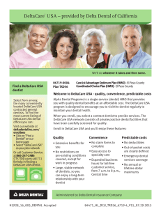 DeltaCare® USA - Care1st Health Plan