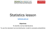 Statistics lesson