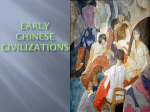 Early Chinese Civilizations