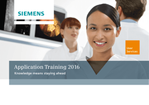 Application Training 2016