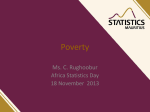 Presentation on Poverty, HBS 2012