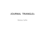 JOURNAL TRIANGLEs
