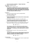 Period 10 Activity Solutions: Nuclear Reactions