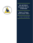 QUARTERLY Economic Review of Barbados