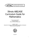 Mathematics Curriculum Guide - Illinois Community College Board