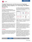 Application Note: Targeted sequencing and chromosomal haplotype