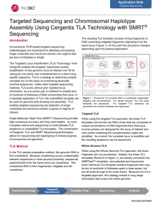 Application Note: Targeted sequencing and chromosomal haplotype