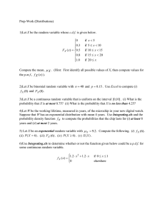 Project 2 -Worksheet 1 - University of Arizona Math