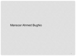 File - MANSOOR AHMED BUGHIO