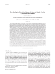 Reevaluating the Role of the Saharan Air Layer in Atlantic Tropical