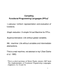 Compiling Functional Programming Languages (FPLs) λ