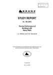 Thermal performance of buildings with heavy walls