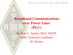 Broadband Communications over Power Lines (BPL)