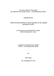 Direct functional effects of opioid agonists on the - diss.fu