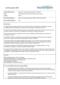 Job Description (HR5) - University of Southampton
