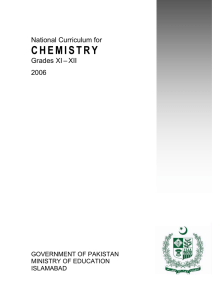 chemistry - The Aga Khan University