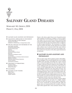 Salivary Gland Diseases