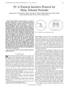 Pi: A Practical Incentive Protocol for Delay Tolerant