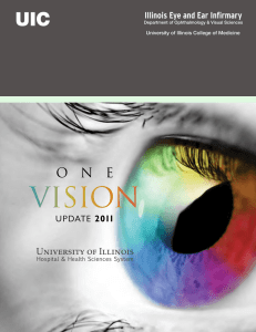 vision - University of Illinois College of Medicine at Chicago