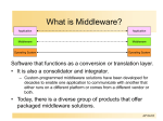 Overview and Motivation - Operating Systems and Middleware Group