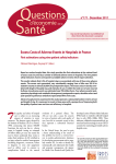 Excess Costs of Adverse Events in Hospitals in France -First