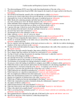 Cardiovascular and Respiratory Systems Test Review 1. The