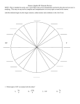 Honors Algebra 2B final exam Review June 2013