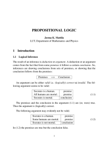 propositional logic