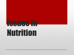 Issues in Nutrition - Phoenix Union High School District
