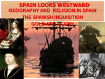 SPAIN LOOKS WESTWARD